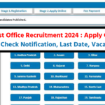 Post Office Recruitment 2024