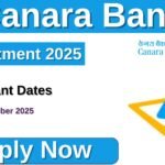 Canara Bank Recruitment 2025