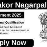 Dakor Nagarpalika Recruitment 2025