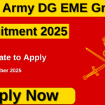 Indian Army DG EME Group C Recruitment 2025