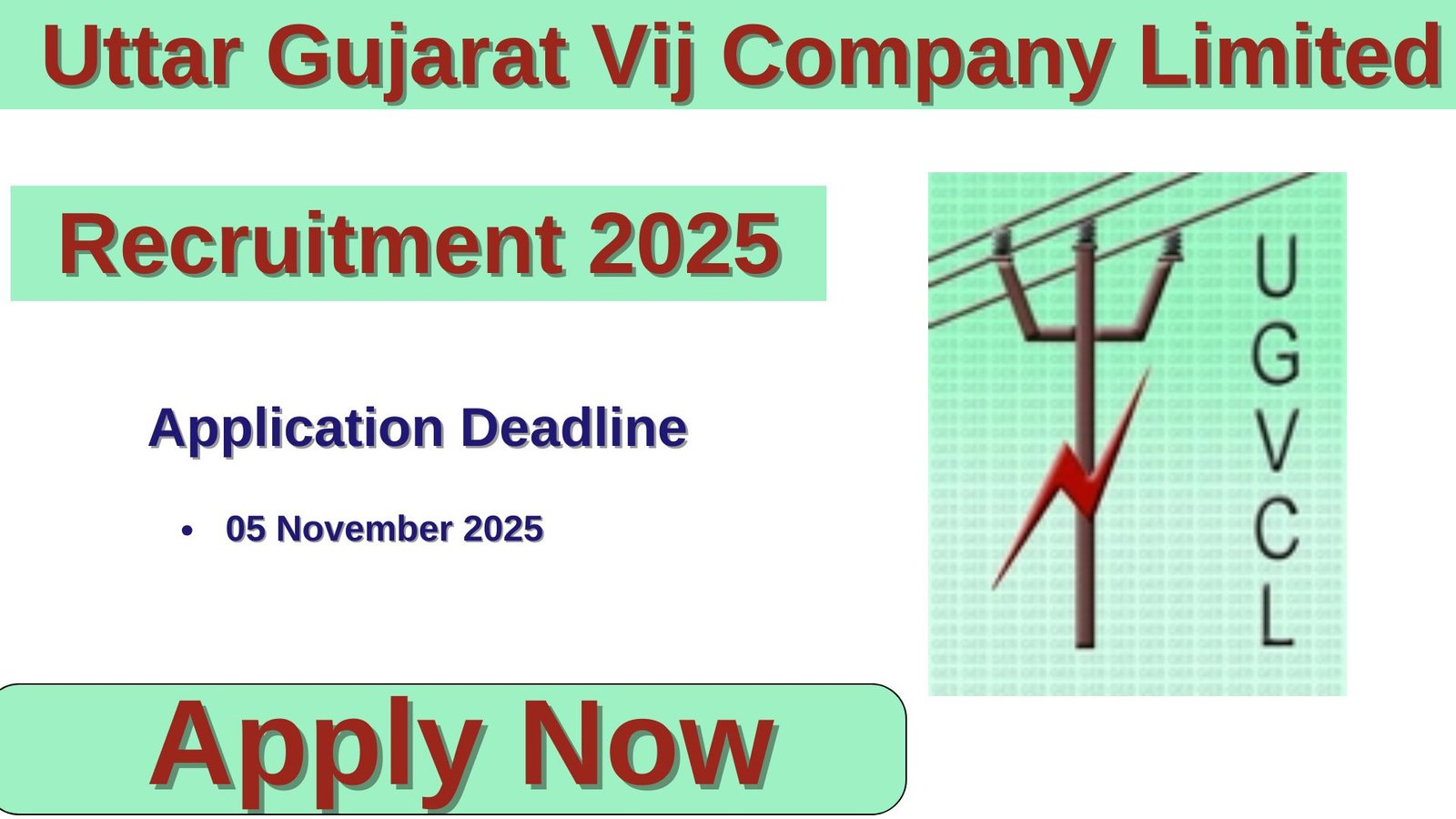 UGVCL Apprentice Recruitment 2025