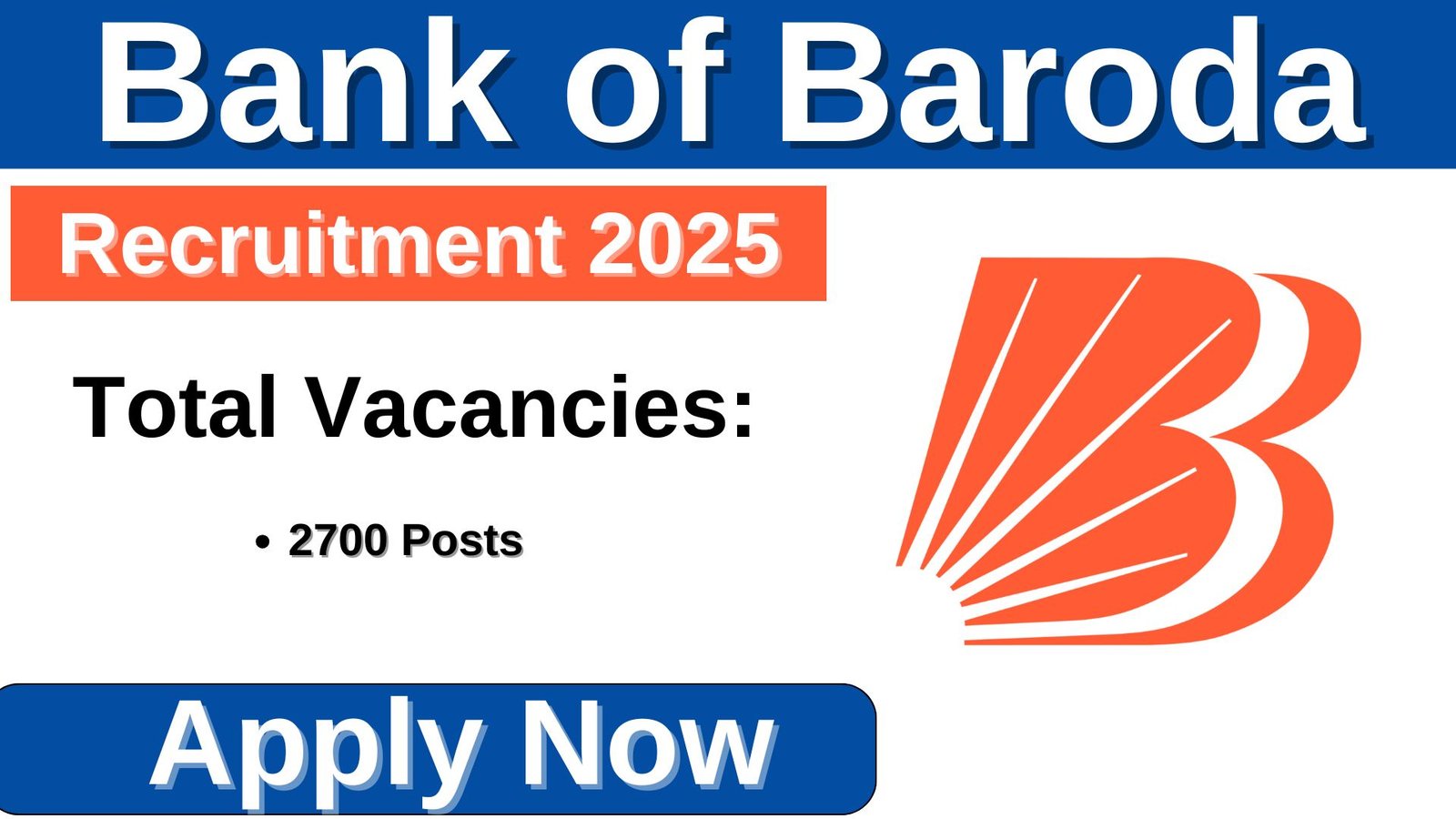 BOB Apprentice Recruitment 2025
