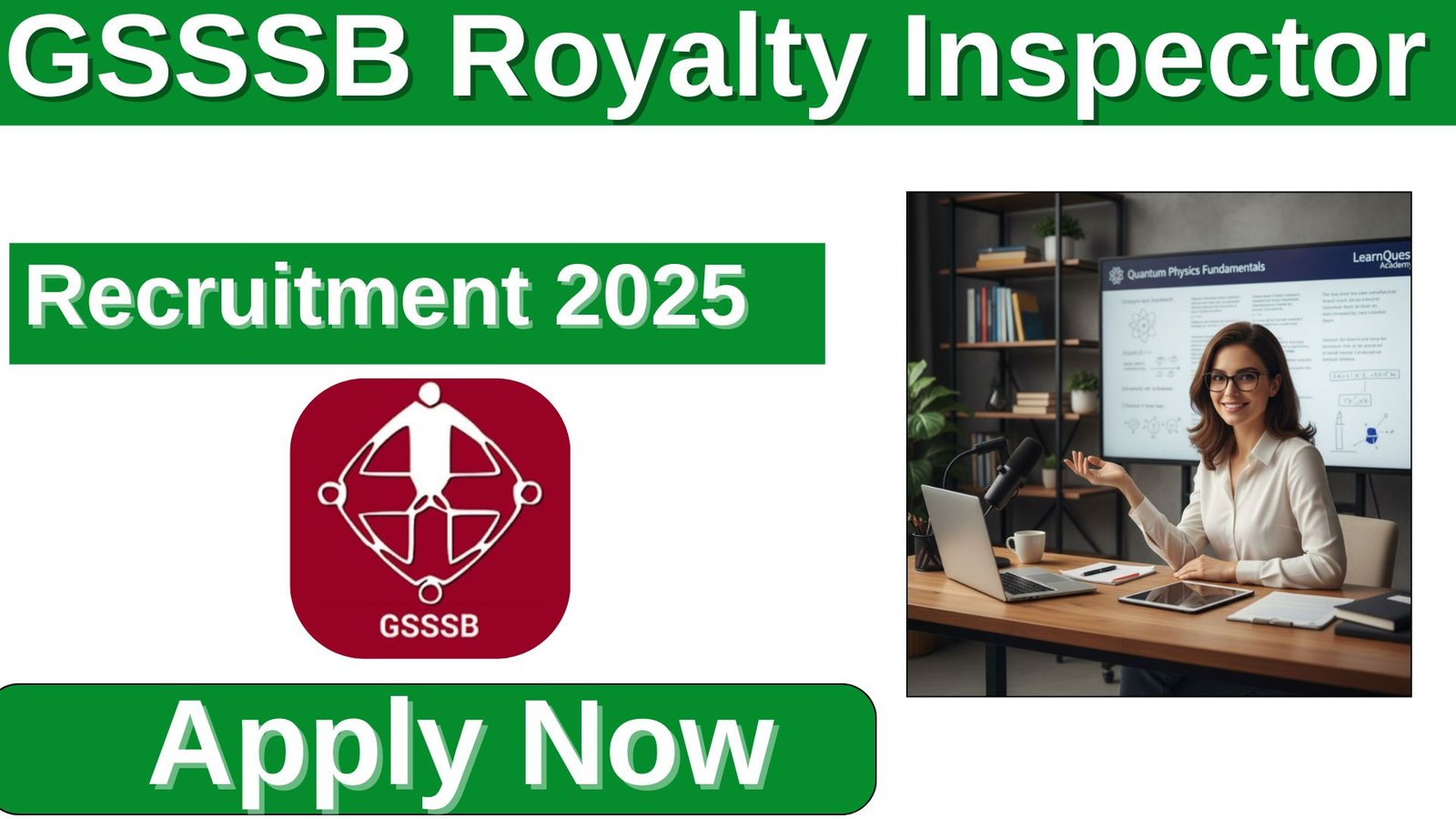 GSSSB Royalty Inspector Recruitment 2025