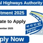 NHAI Recruitment 2025