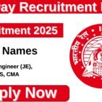 RRB JE Recruitment 2025