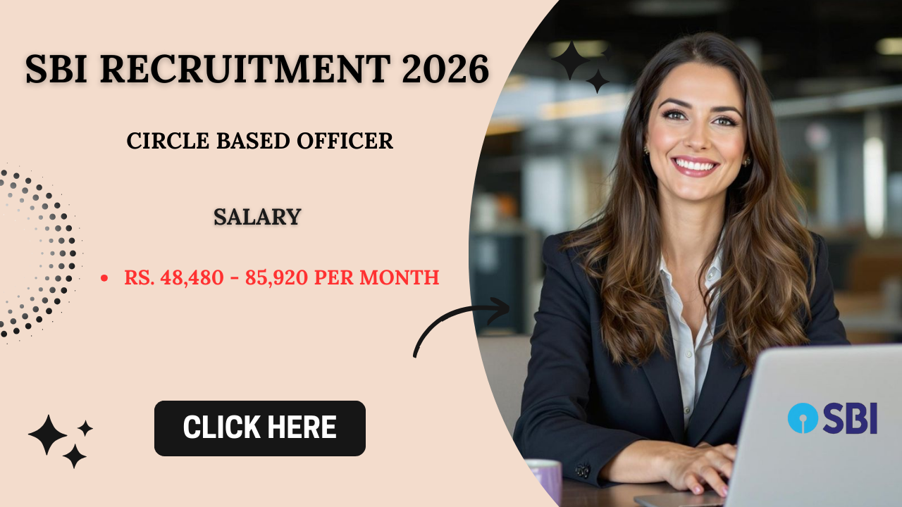 SBI CBO Recruitment 2026
