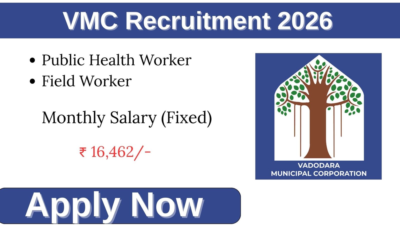 VMC Recruitment 2026