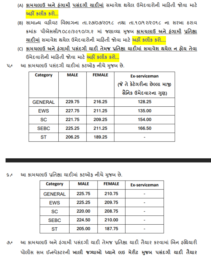 PSI Result 2026 OUT