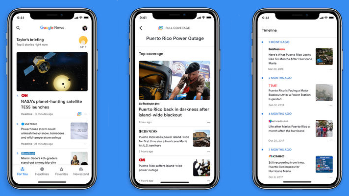 Google News Android App