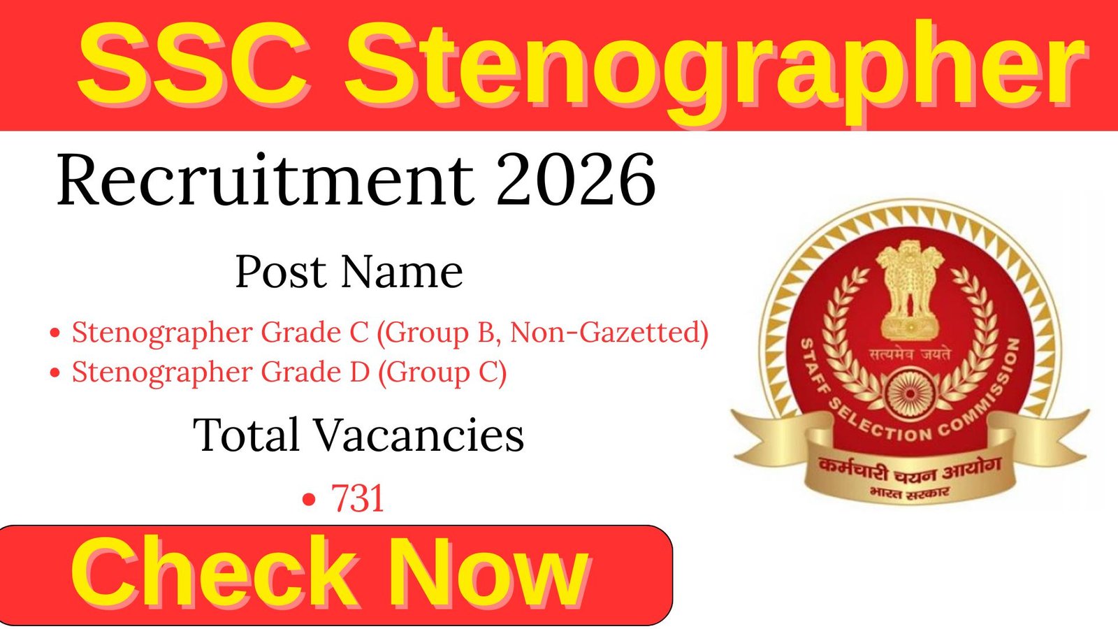 SSC Stenographer