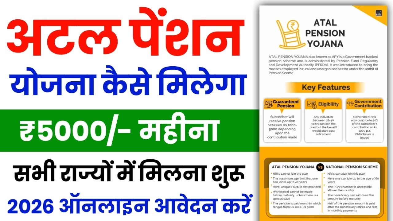 Atal Pension Scheme 2026