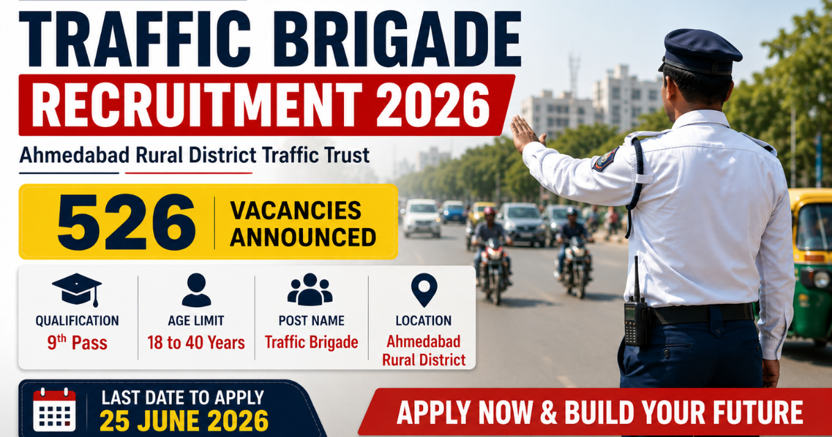 Traffic Brigade Recruitment 2026