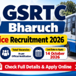 GSRTC Bharuch Apprentice Recruitment 2026