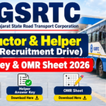 GSRTC Conductor & Helper Answer Key 2026