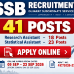 GSSSB Recruitment 2026