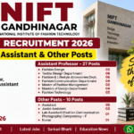 NIFT Gandhinagar Recruitment 2026