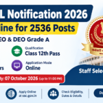 SSC CHSL Notification 2026