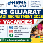 EHRMS Gujarat Anganwadi Recruitment 2026