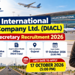 Dholera International Airport Company Ltd. Company Secretary Recruitment 2026