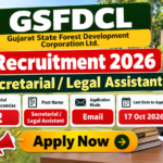 GSFDCL Recruitment 2026
