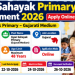 Gyan Sahayak Primary Recruitment 2026