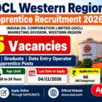 IOCL Western Region Apprentice Recruitment 2026