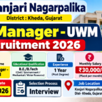Kanjari Nagarpalika City Manager UWM Recruitment
