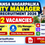 Mansa Nagarpalika City Manager Recruitment 2026