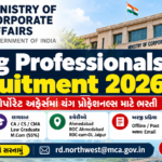 Ministry of Corporate Affairs Young Professionals Recruitment