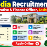 NIF India Recruitment 2026