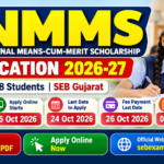NMMS Gujarat Notification 2026