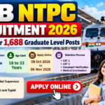RRB NTPC Recruitment 2026
