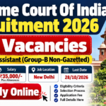 Supreme Court of India Recruitment